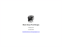 Tablet Screenshot of blacksheepwooldesigns.com